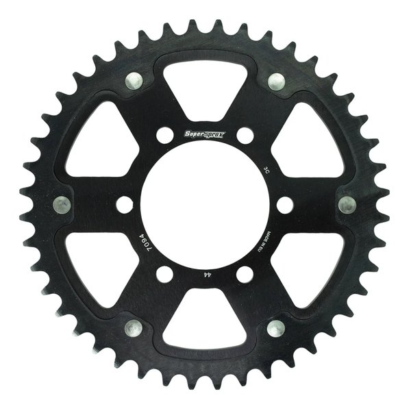 乐天商城 - 【25日は24時間限定クーポン配布】Supersprox スーパースプロックスSPX REAR STEALTH 7094-44T BLK RST-7094:44-BLK(2587526)代引不可 送料無料