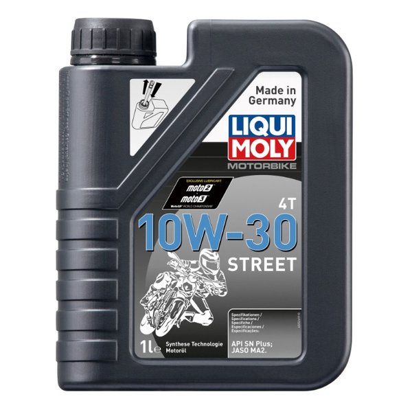 【15日は24時間限定クーポン配布】LIQUI MOLY リキ モリ4T 10W30 Street 1L MOTOBIKT10W30S1(2400727)..