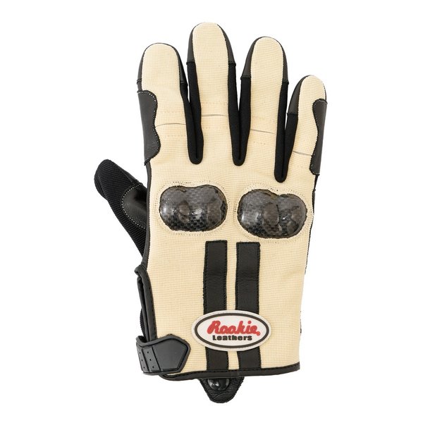 【5日は24時間限定クーポン配布】Rookie ルーキーRLG006SIV ライディンググローブ アイボリー/M RLG006SIVM(2662688)代引不可 送料無料