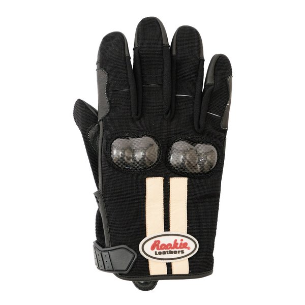 【5日は24時間限定クーポン配布】Rookie ルーキーRLG006S ライディンググローブ ブラック/M RLG006SBKM(2662692)代引不可 送料無料