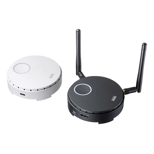 【30日は24時間限定クーポン配布】SANWA SUPPLY サンワサプライワイヤレスHDMIエクステンダー USB3.1 Type-C接続用 VGA-EXWHD6C(2663676)代引不可 送料無料