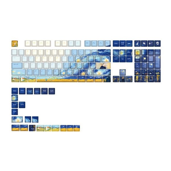 【20日は24時間限定クーポン配布】VARMILO（アミロ）Van Gogh Keycap Set vm-vangogh-keycapset(2662825)代引不可 送料無料