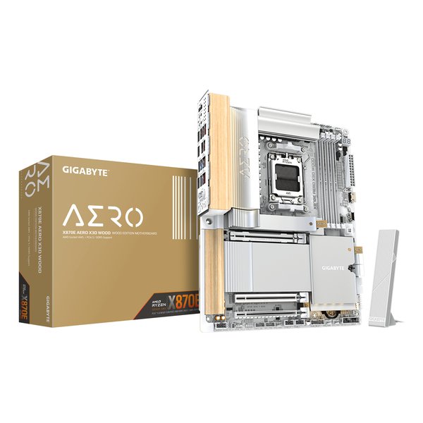GIGABYTE ギガバイトATXマザーボード X870E AERO X WOOD 代引不可