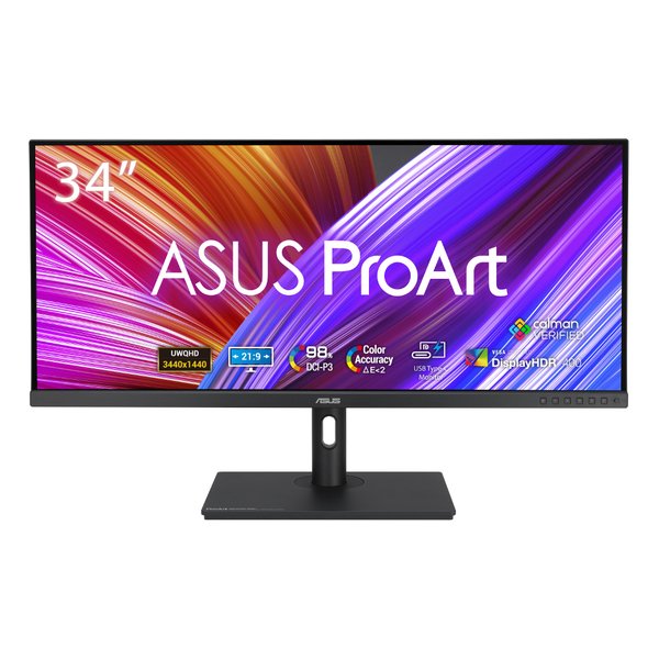 ASUS エイスースUSB-C対応 PCモニター ProArt PA348CGV 代引不可
