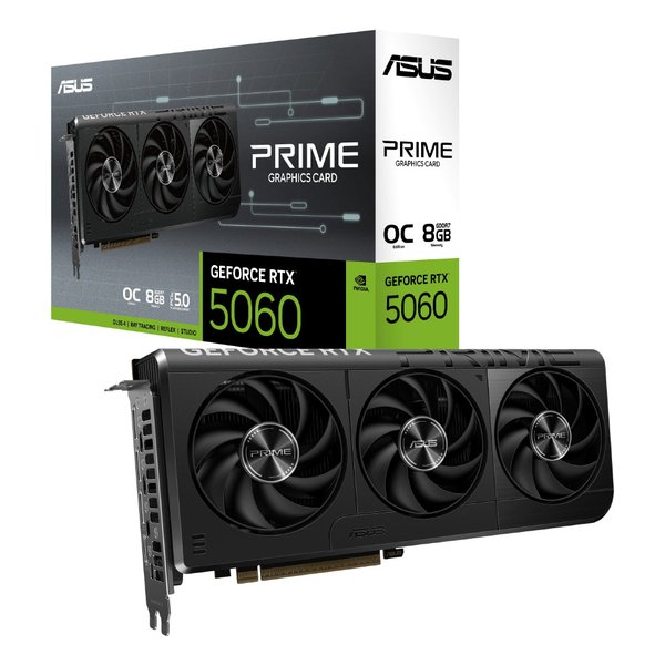 【15日は24時間限定クーポン配布】ASUS エイスースPRIME GeForce RTX 5060 8GB GDDR7 OC Edition PRIME-RTX5060-O8G(2653050)代引不可 送料無料