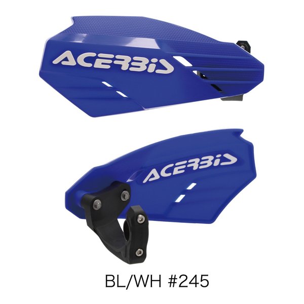 【20日は24時間限定クーポン配布】ACERBIS アチェルビスACE LINEAR ハンドガード ブルー/ホワイト AC-25658BL/WH(2645437)代引不可 送料無料