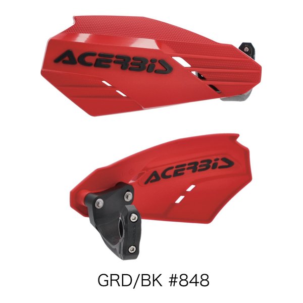 【20日は24時間限定クーポン配布】ACERBIS アチェルビスACE LINEAR ハンドガード GASGASレッド/ブラック AC-25658GRD/BK(2645441)代引不可 送料無料