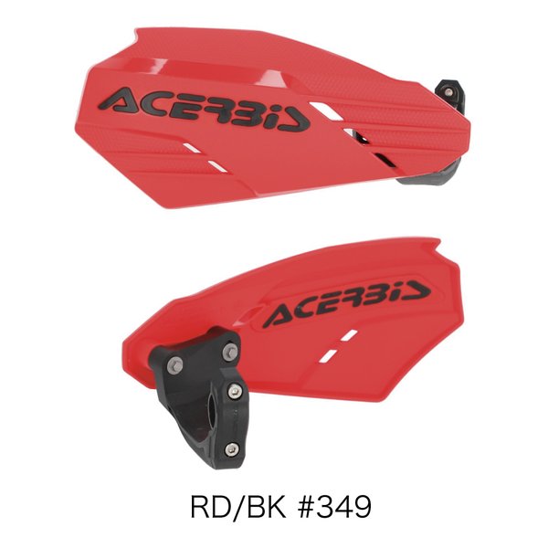 【20日は24時間限定クーポン配布】ACERBIS アチェルビスACE LINEAR ハンドガード レッド/ブラック AC-25658RD/BK(2645443)代引不可 送料無料