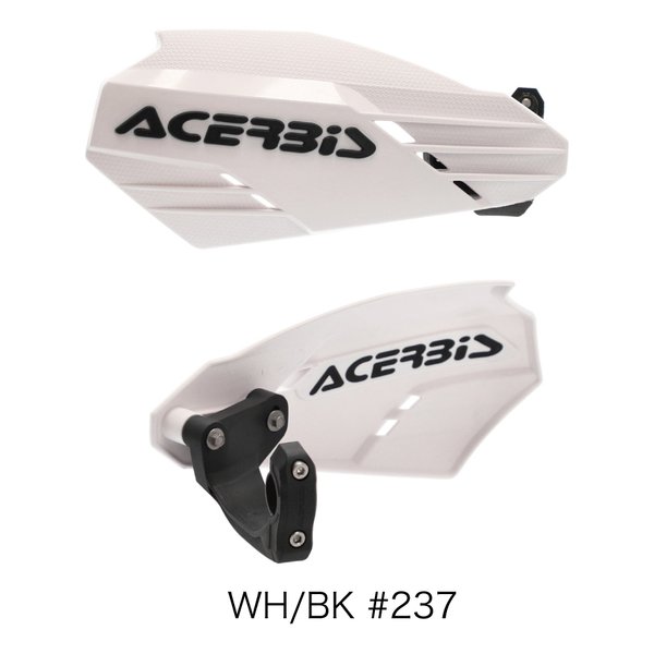 【20日は24時間限定クーポン配布】ACERBIS アチェルビスACE LINEAR ハンドガード ホワイト/ブラック AC-25658WH/BK(2645445)代引不可 送料無料