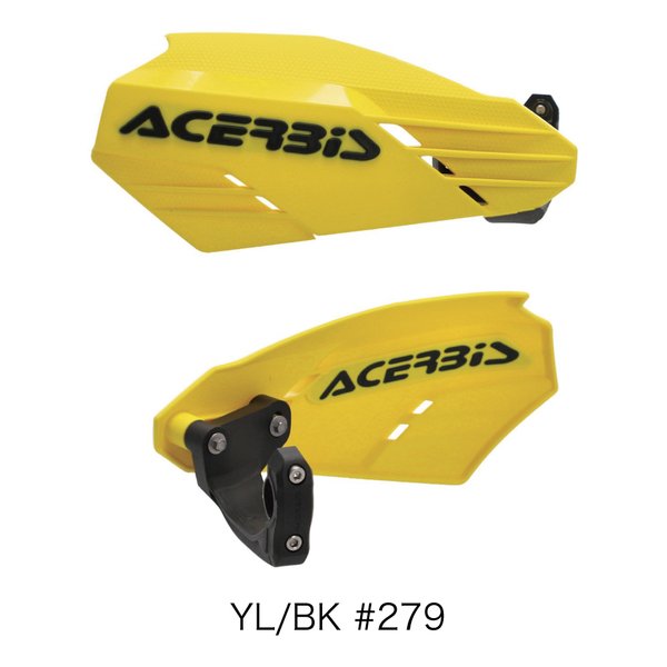 【20日は24時間限定クーポン配布】ACERBIS アチェルビスACE LINEAR ハンドガード イエロー/ブラック AC-25658YL/BK(2645446)代引不可 送料無料