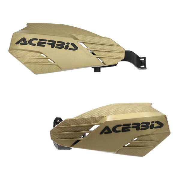 【20日は24時間限定クーポン配布】ACERBIS アチェルビスACE K-LINEAR KHGS ハンドガード ゴールド/ブラック AC-25758GD/BK(2645458)代引不可 送料無料