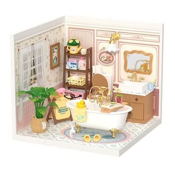 【15日は24時間限定クーポン配布】ROBOTIME（ロボタイム）Pop Bubble Bathroom / ブクブクバスルーム DW014B(2669810)代引不可 送料無料