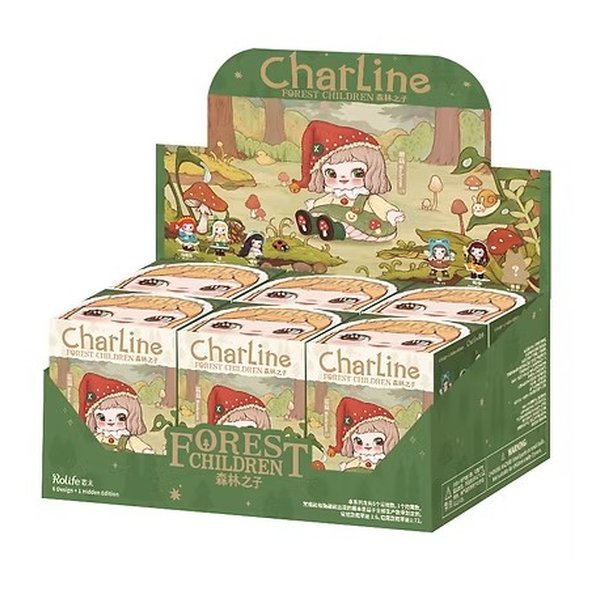 【5日は24時間限定クーポン配布】ROBOTIME（ロボタイム）CharLine 森の子 BOX 6個入 XAXX(2669826)代引不可 送料無料
