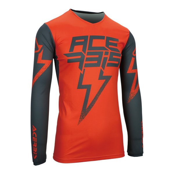 【20日は24時間限定クーポン配布】ACERBIS アチェルビスX-FLEX BLIZZARDジャージ オレンジ/グレー XLサイズ AC-26037OR/GY4(2645550)代引不可 送料無料(2.0)