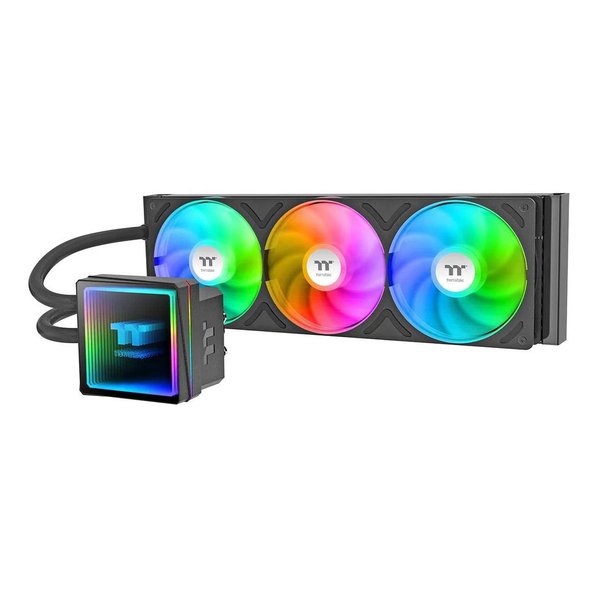 thermaltake サーマルテイクTH360 V3 ARGB Sync Black All-In-One Liquid Cooler CL-W466-PL12SW-A 代引不可