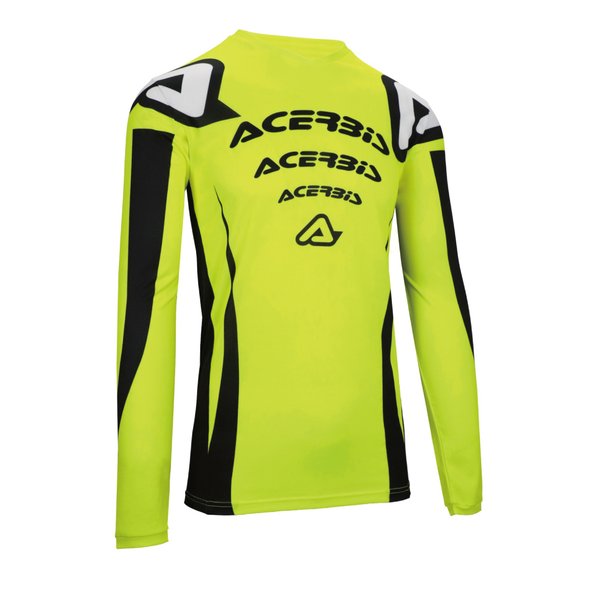 乐天商城 - 【25日は24時間限定クーポン配布】ACERBIS アチェルビスJ-TRACK NASCARジャージ イエロー/ブラック Mサイズ AC-26042YL/BK2(2645619)代引不可 送料無料