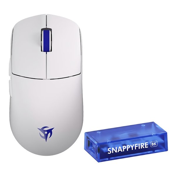 NINJUTSO（ニンジュツォ）Sora V2 8K Wireless Gaming Mouse White NJ-SORA-V2-WHITE-8K