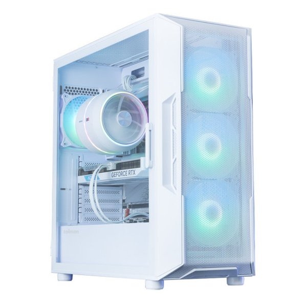 【10日は24時間限定クーポン配布】zalman ザルマンi3 NEO ARGB V2 White I3-NEO-ARGB-V2-WHITE(2675007)代引不可 送料無料
