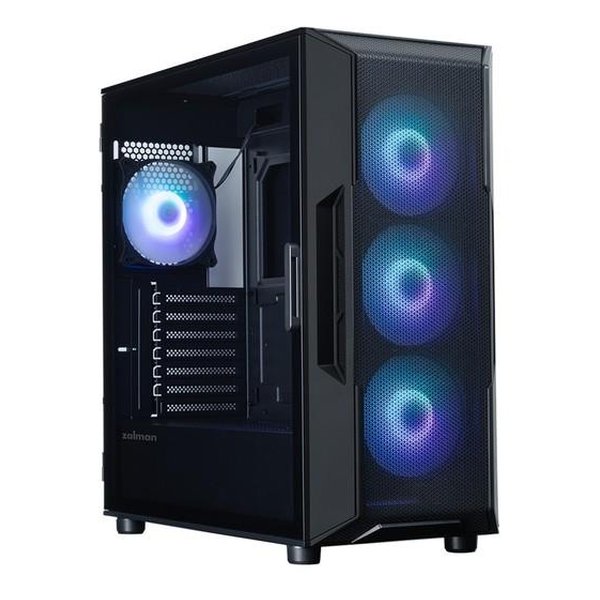 【10日は24時間限定クーポン配布】zalman ザルマンi3 NEO ARGB V2 Black I3-NEO-ARGB-V2-BLACK(2675006)代引不可 送料無料