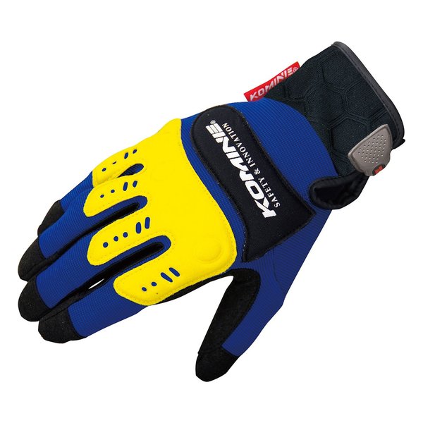 乐天商城 - 【30日はエントリーで最大5000ポイント】KOMINE コミネGK-134INSTUCTOR GLV PROEX BLU/YEL L 06-134/BL/YL/L(2478272)代引不可 送料無料