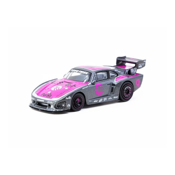 TARMAC WORKS（ターマックワークス）Bisimoto Porsche 935 K3V with Tarmac Cards Combo Set - HOBBY64 T64-079-K3V(2669929)代引不可 送料無料
