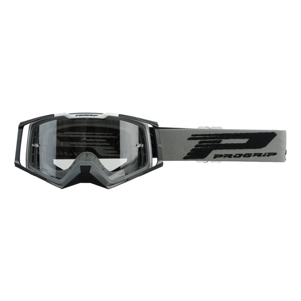 【25日は24時間限定クーポン配布】PROGRIP プログリップMXゴーグル グレー/ブラック/ホワイト PG3309TR-381(2645958)代引不可 送料無料