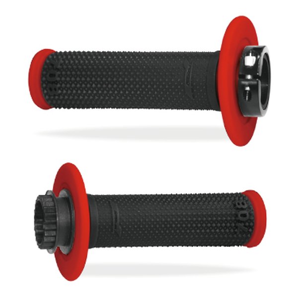 【25日は24時間限定クーポン配布】PROGRIP プログリップLOCK-ONグリップ dual color レッド/ブラック PG708RD/BK(2645978)代引不可 送料無料