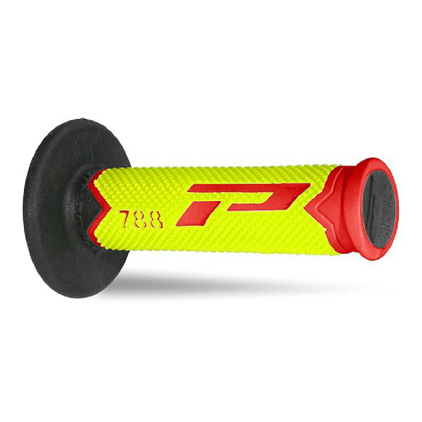 乐天商城 - 【25日は24時間限定クーポン配布】PROGRIP プログリップトリプルデンシティーグリップ TRICOLOR レッド/F.イエロー/ブラック PG788-228(2645990)代引不可 送料無料