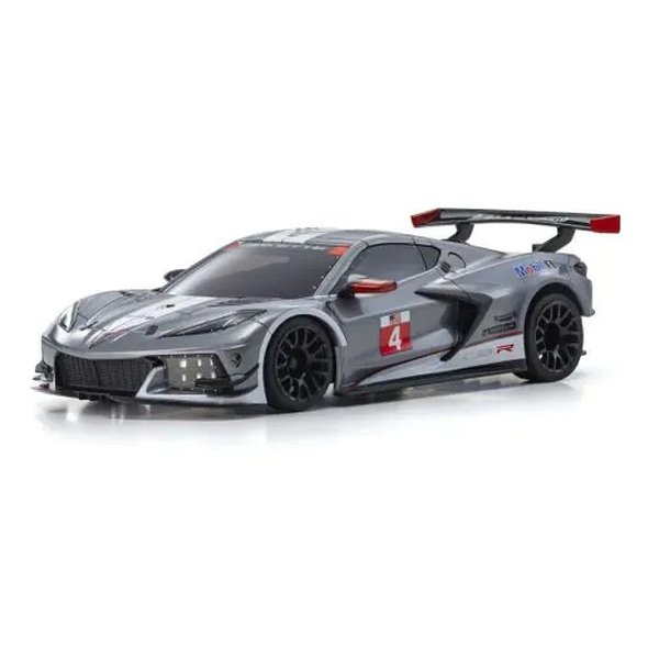 ●アメリカ・シボレーのハイパフォーマンスロードカーをベースにしたレースモデル。●ミッドシップマウントされる5.5リッターV8エンジンは500馬力を叩き出し、軽量化やエアロパーツの装着によって市販モデルを大きく上回る性能を発揮する。※オートスケールだけでは走行できません。また、シャシーにより載せられないボディがあります。※別売のLEDライトユニットセット(No.MZW429R)はシボレー コルベット C8.Rに装着可。■全長：173.0mm■全幅：78.0mm■全高：45.0mm■ホイールベース：98.0mm (LL)■ホイールオフセット：F：N＋3.0mm／R：W＋3.0mm■トレッド：F：67.5mm／R：65.0mm