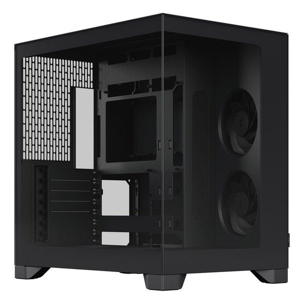 【5日は24時間限定クーポン配布】Fractal Design フラクタルデザインPop 2 Vision Black TG FD-C-POV2A-01(2681529)代引不可 送料無料