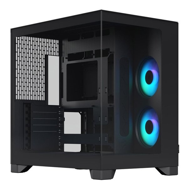 【5日は24時間限定クーポン配布】Fractal Design フラクタルデザインPop 2 Vision Black RGB FD-C-POV2A-02(2681530)代引不可 送料無料
