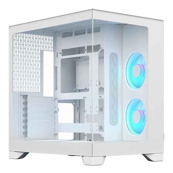 【5日は24時間限定クーポン配布】Fractal Design フラクタルデザインPop 2 Vision White RGB FD-C-POV2A-03(2681531)代引不可 送料無料