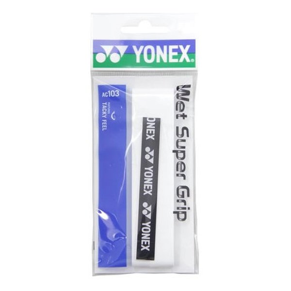 乐天商城 - 【30日はエントリーで最大5000ポイント】YONEX（ヨネックス）ウエットスーパーグリップ ホワイト AC103-011(2680889)代引不可