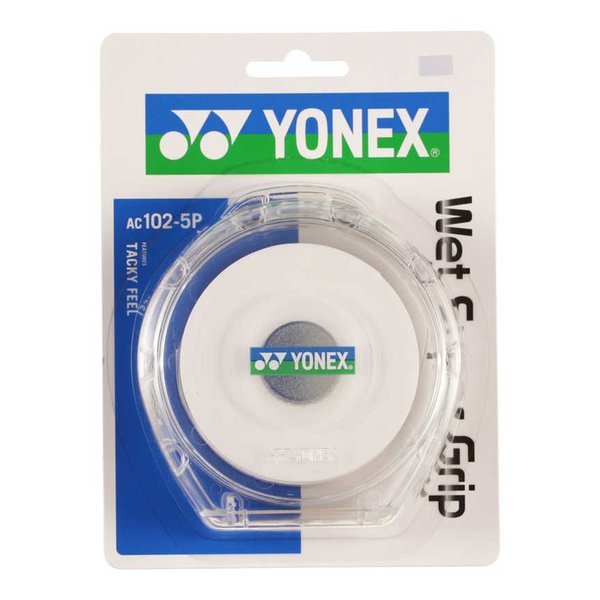 Other - 【30日は24時間限定クーポン配布】YONEX（ヨネックス）ウェットスーパーグリップ 5本パック ホワイト AC102-5P-011(2680884)代引不可
