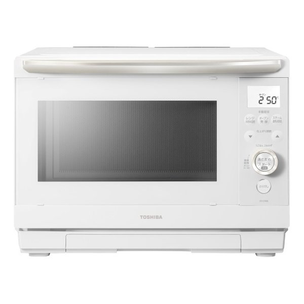 Rakuten - 【20日はエントリーで最大5000ポイント】TOSHIBA 東芝過熱水蒸気オーブンレンジ 石窯ドーム 26L/ホワイト ER-D90B W(2682889)送料無料