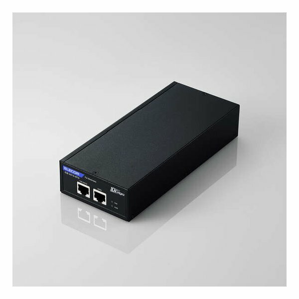 ELECOM エレコム法人向け PoEインジェクター 10Gマルチギガ対応/IEEE 802.3bt規格準拠 EIB-X01A-BT6(2683436)送料無料