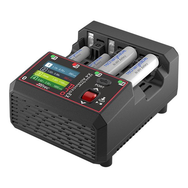 Hitec Multiplex（ハイテックマルチプレックス）AA/AAAチャージャー X4 Advanced EX Pro 44360(2671743)代引不可 送料無料