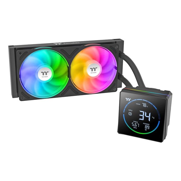 【5日は24時間限定クーポン配布】thermaltake サーマルテイクTH240-S V3 ARGB Sync CL-W469-PL12SW-A(2685984)代引不可 送料無料
