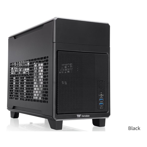 【10日は24時間限定クーポン配布】thermaltake サーマルテイクTR100 Black CA-11A-00S1NN-J0(2676681)代引不可 送料無料
