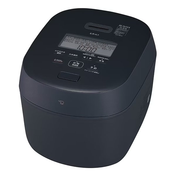 【1日はポイント2倍＆クーポン配布】ZOJIRUSHI（ゾウジルシマホービン）圧力IH炊飯ジャー 炎舞炊き 鉄 くろがね仕込み 1升炊き/スレートブラック NW-NB18-BZ(2686340)送料無料