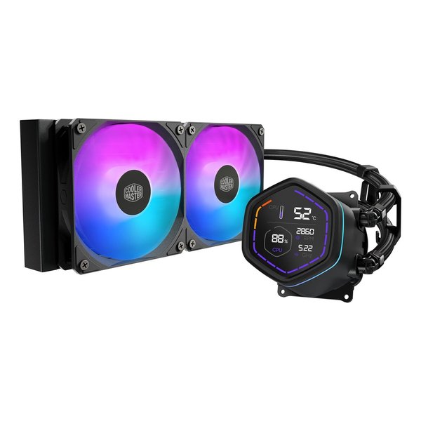 Cooler Master クーラーマスターML Core Nex Digital 240 Black ARGB MLX-D24M-A18PA-RD 代引不可