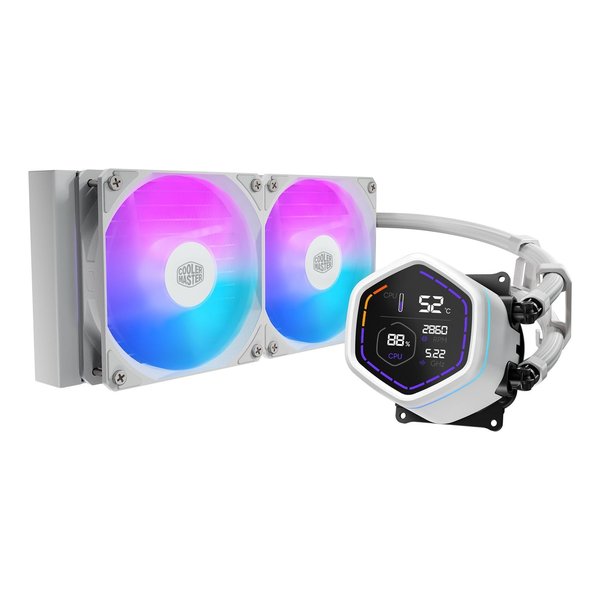Cooler Master クーラーマスターML Core Nex Digital 240 White ARGB MLX-D24M-A18PW-RD 代引不可