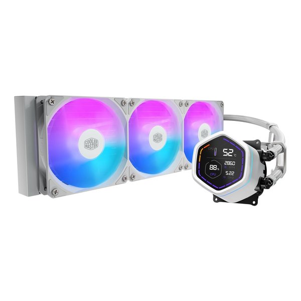Cooler Master クーラーマスターML Core Nex Digital 360 White ARGB MLX-D36M-A18PW-RD 代引不可