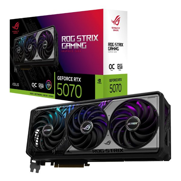 ASUS エイスースGF RTX5070 12GB ROG-STRIX-RTX5070-O12G-GAMING 代引不可