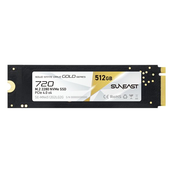 【5日は24時間限定クーポン配布】SUNEAST（サンイースト）M.2 2280 SSD 512GB SE-MN4512G2LG2G(2686517)送料無料