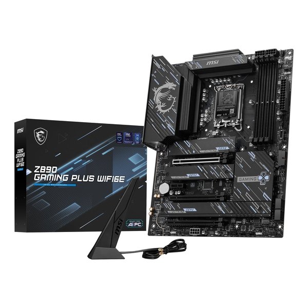 【5日は24時間限定クーポン配布】MSI エムエスアイZ890 GAMING PLUS WIFI6E Z890GAMINGPLUSWIFI6E(2689345)送料無料