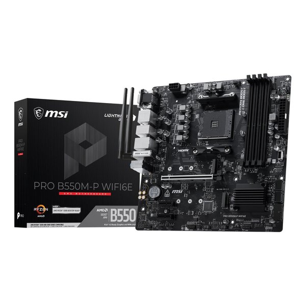 MSI エムエスアイPRO B550M-P WIFI6E PROB550MPWIFI6E