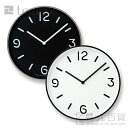 《全2色》Lemnos MONO Clock（数字） モノクロック 掛け時計 【タカタレムノス デザイン雑貨 シンプル インテリア 壁時計 鋳物 アルミ 国産 オフィス ウォールクロック 壁掛け時計】