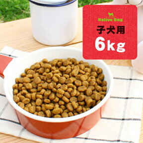 ネイティブドッグ プレミアムチキン 子犬用6kg（3kg×2）