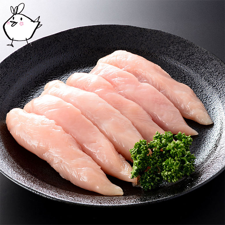 【 鶏肉 】 紀州うめどり ささみ （約300g） | \ 鶏肉 ささみ 鳥肉 和歌山県 紀州 うめどり 梅酢 バンバンジー 棒棒鶏 サラダ たたき 鳥わさ ささみフライ 冷蔵 (和歌山県産) ＼ 冷凍じゃない、産地直送！新鮮な鶏肉をご自宅に ／